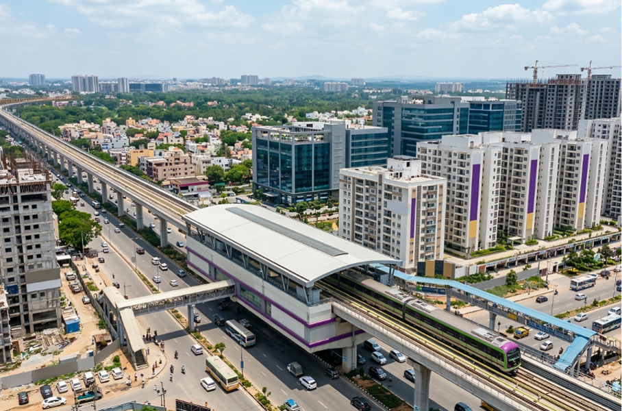 How Bangalore’s Metro Expansion Is Reshaping Property Values Across the City